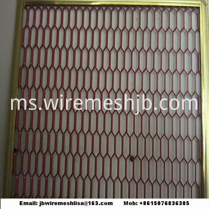 Galvanized Hexagonal Expanded Metal Mesh